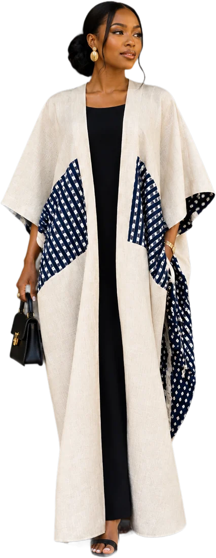 Model in the Graceful Cape