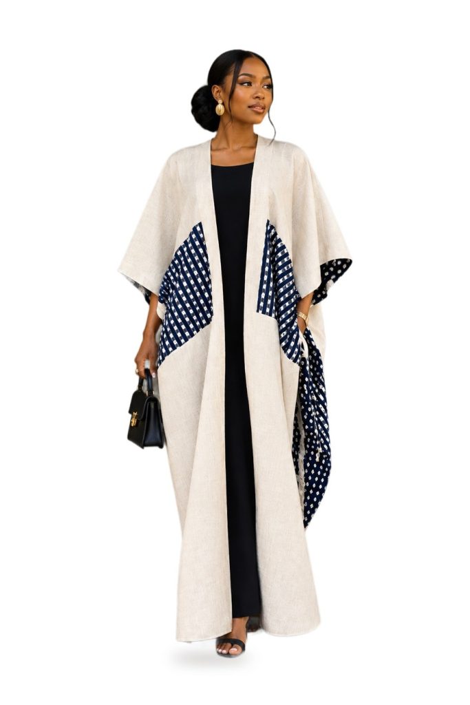Model in the Graceful Cape